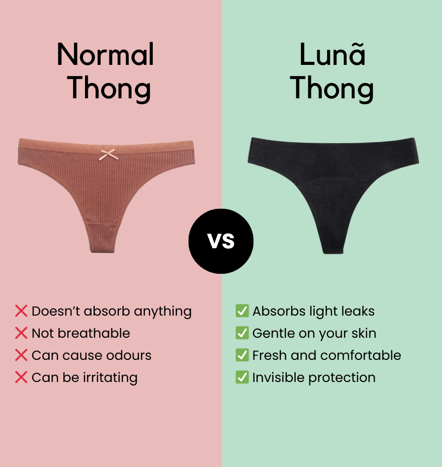 Seamless Thong – Light Urine Leakage - Sale
