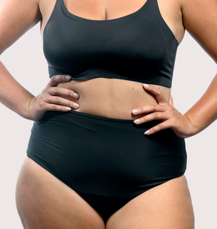 High Waist Bikini Bottom