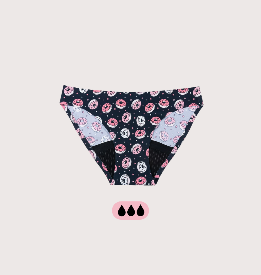 Tiener Menstruatie Ondergoed - Naadloze Hipster - Uitverkoop Sale