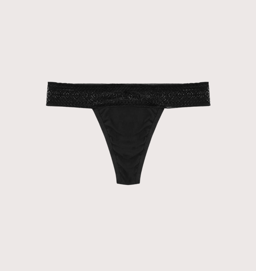 Diamond Lace Thong